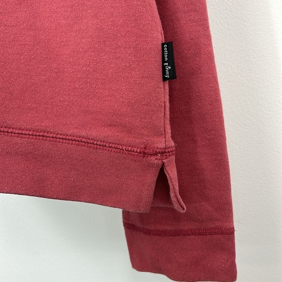 Cotton Ginny Heart Crew Neck Women's Medium Valentine's Day Love Sparkle Pink - Picture 5 of 6